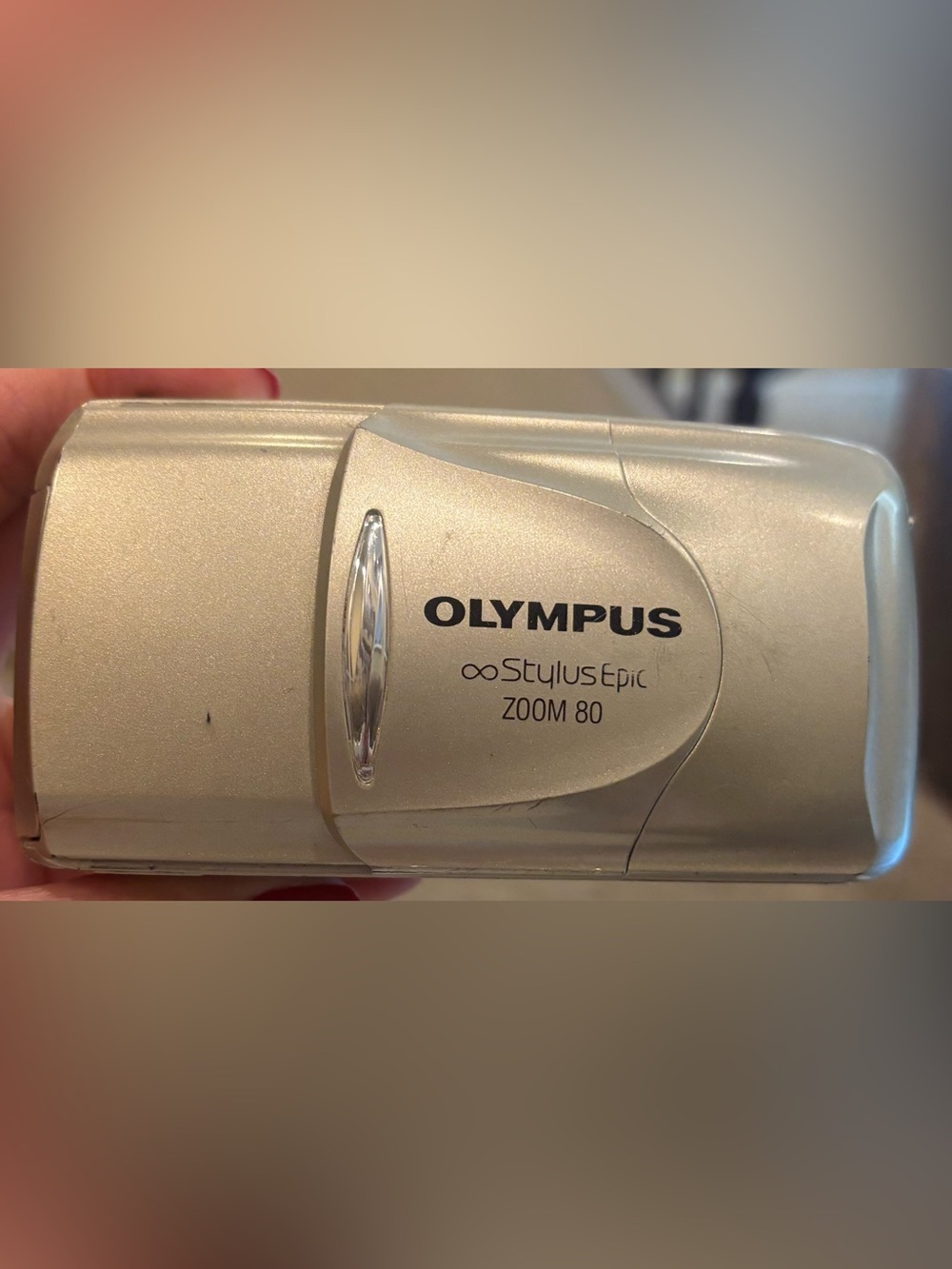 Olympus Stylus Epic Zoom 80 - Champagne Metallic Finish